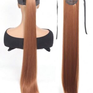 🧡 Sirge Clip-in hobusesaba – Copper 70 cm