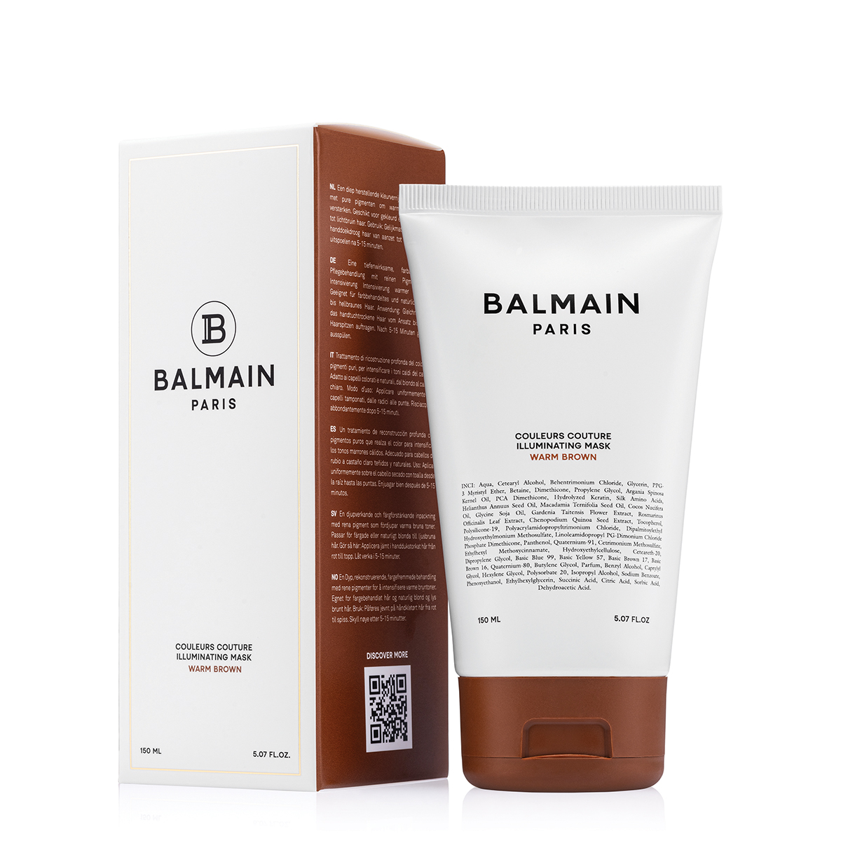 BALMAIN HAIR tooniv juuksemask soe pruun 150ml