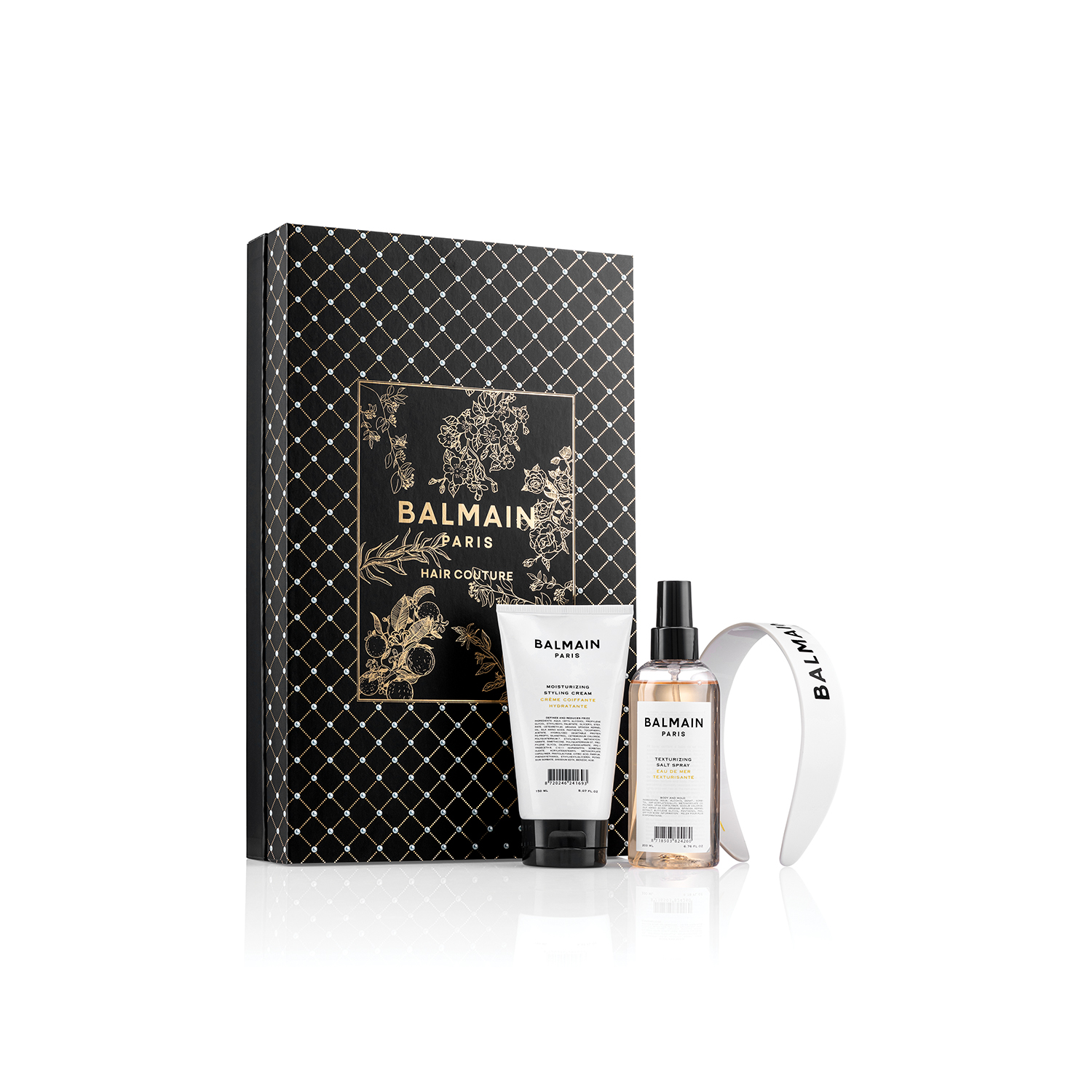 BALMAIN HAIR Valge peavõru toodetega komplekt