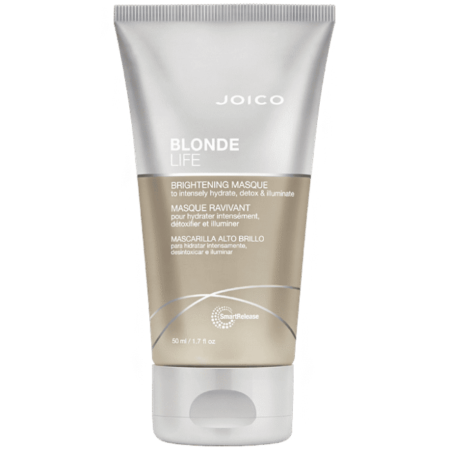 JOICO Blonde Life Brightening niisutav ja läiget andev mask blondidele juustele 50 ml