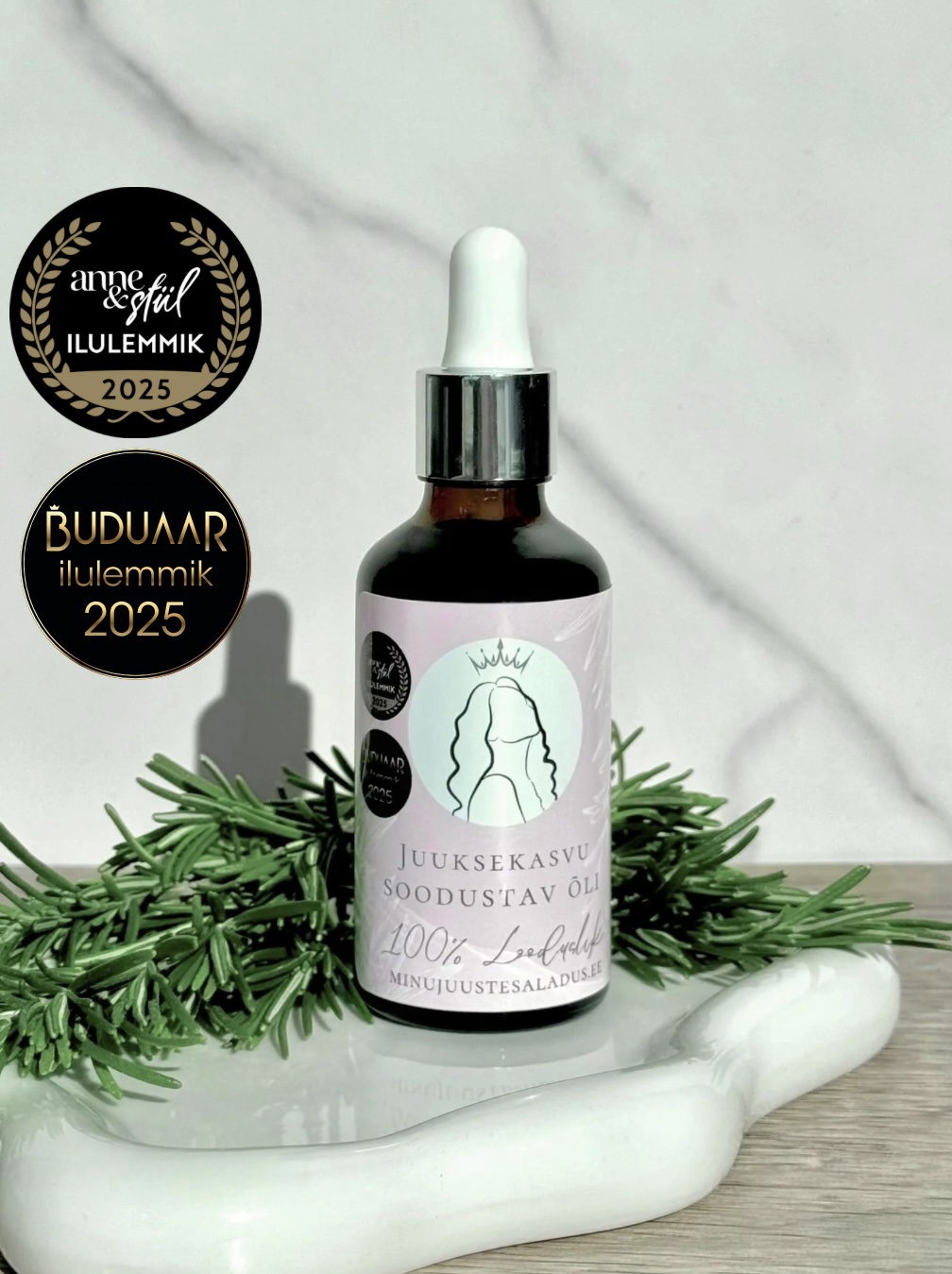 Juuksekasvu soodustav juukseõli, 50ml